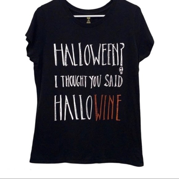 Tops - Halloween Graphic Shirt Size Large 12-14